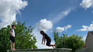 Fun trampoline tricks