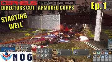 Lets Play Cepheus Protocol Ep1 | Armored Corps Again | Ok Start I Think