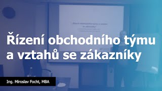 Ukázka výukového videa - Řízení obchodního týmu a vztahů se zákazníky