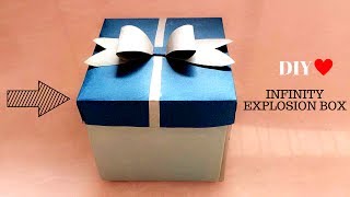 DIY INFINITY EXPLOSION BOX || HAPPY GIFTING