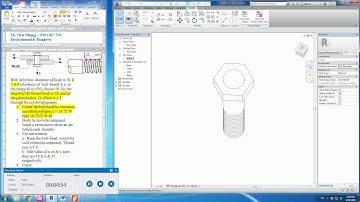 A2. Revit in WWT family. #3a. Bolt & nut-RevA-part 1