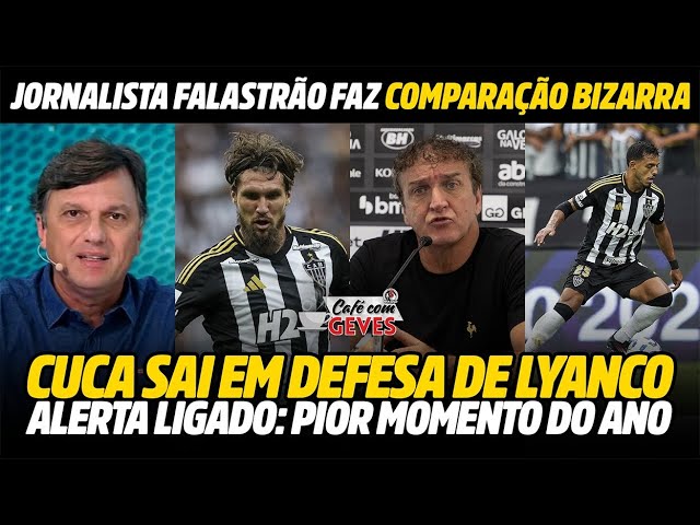 MAURO CEZAR FALOU BOBAGEM • CUCA SAI EM DEFESA DE LYANCO • ALERTA LIGADO NO GALO | CAFÉ COM GEVES