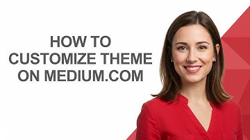 How to Customize Theme on Medium.com - AshleyHowTo