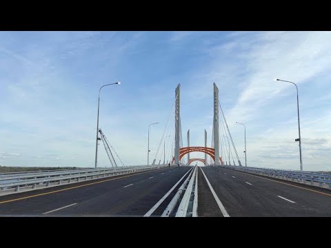 Владимир Путин открывает участок трассы М-12
