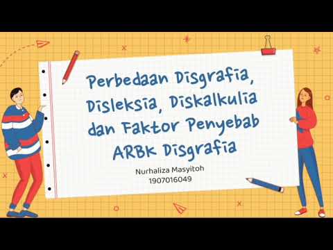 Video: Apakah disgrafia dan diskalkulia terkait?