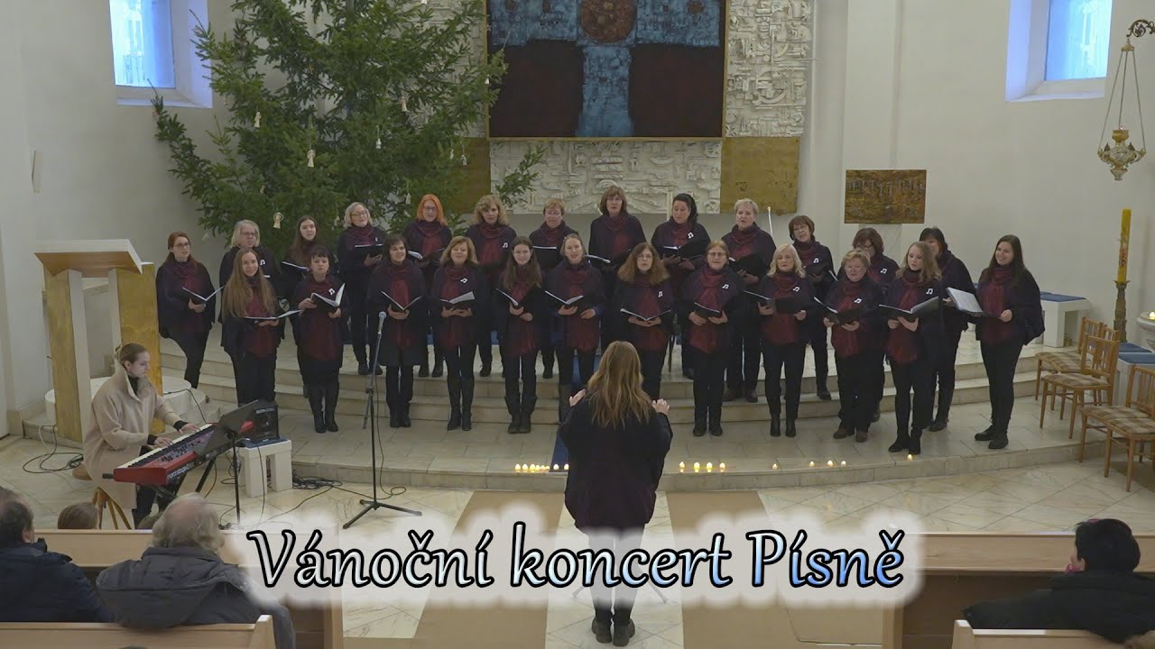 Vánoční koncert Písně 2025 JIK + celý záznam