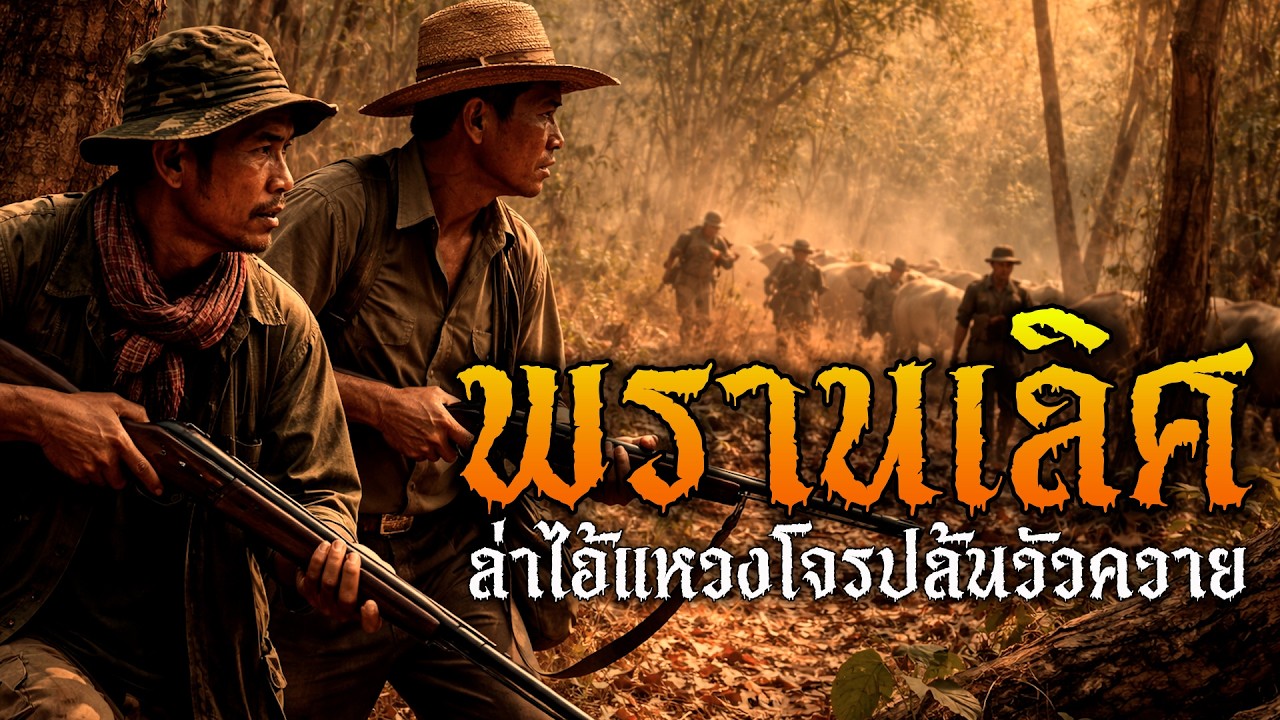 พรานเลิศ ล่าไอ้แหวงโจรปล้นควาย l พระจันร์เต็มดวง