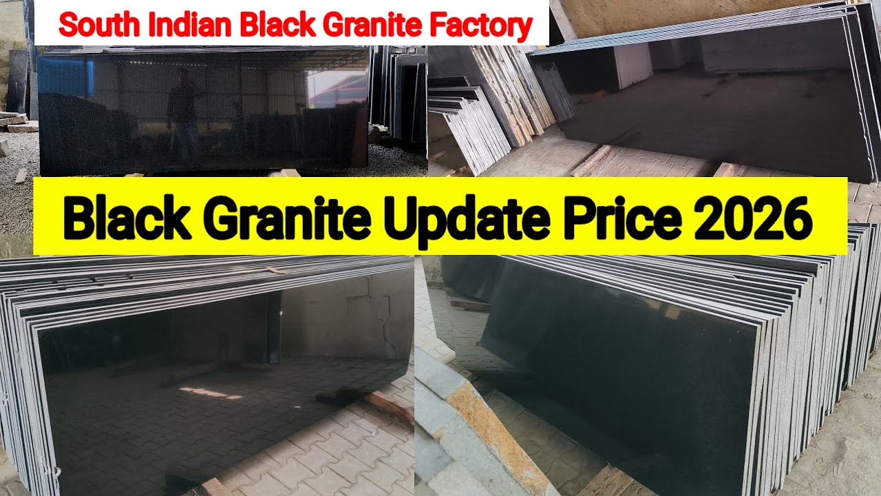 ग्रेनाइट Z ब्लैक कलर प्राइस 2026 Update || Black Granite Wholesaler Showroom In Jigani No 9008621208