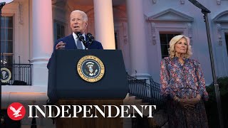 Live: Joe Biden celebrates 4th July at the White House