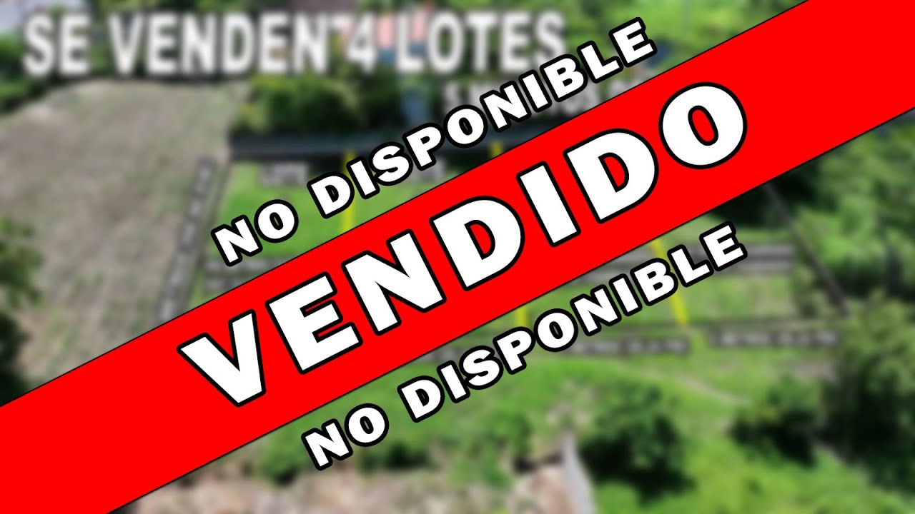 VENDIDOS NO DISPONIBLES 4 LOTES A 5 MINUTOS DE EL AEROPUERTO INTERNACIONAL DE EL SALVADOR