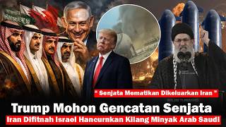 🟥TRUMP REQUESTS Ceasefire, Israel Slanders Iran, Mastermind of Saudi Arabia Oil Plant Destruction