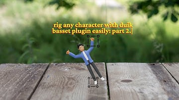 Simple character rigging using Duik Bassel 2 Plugin for Aftereffects: Part 2 of 2
