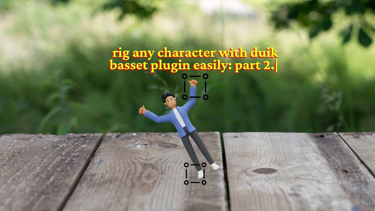 Simple character rigging using Duik Bassel 2 Plugin for Aftereffects: Part 2 of 2