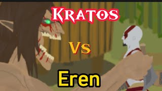Kratos(gow) Vs Eren (Aot) (Dc2)