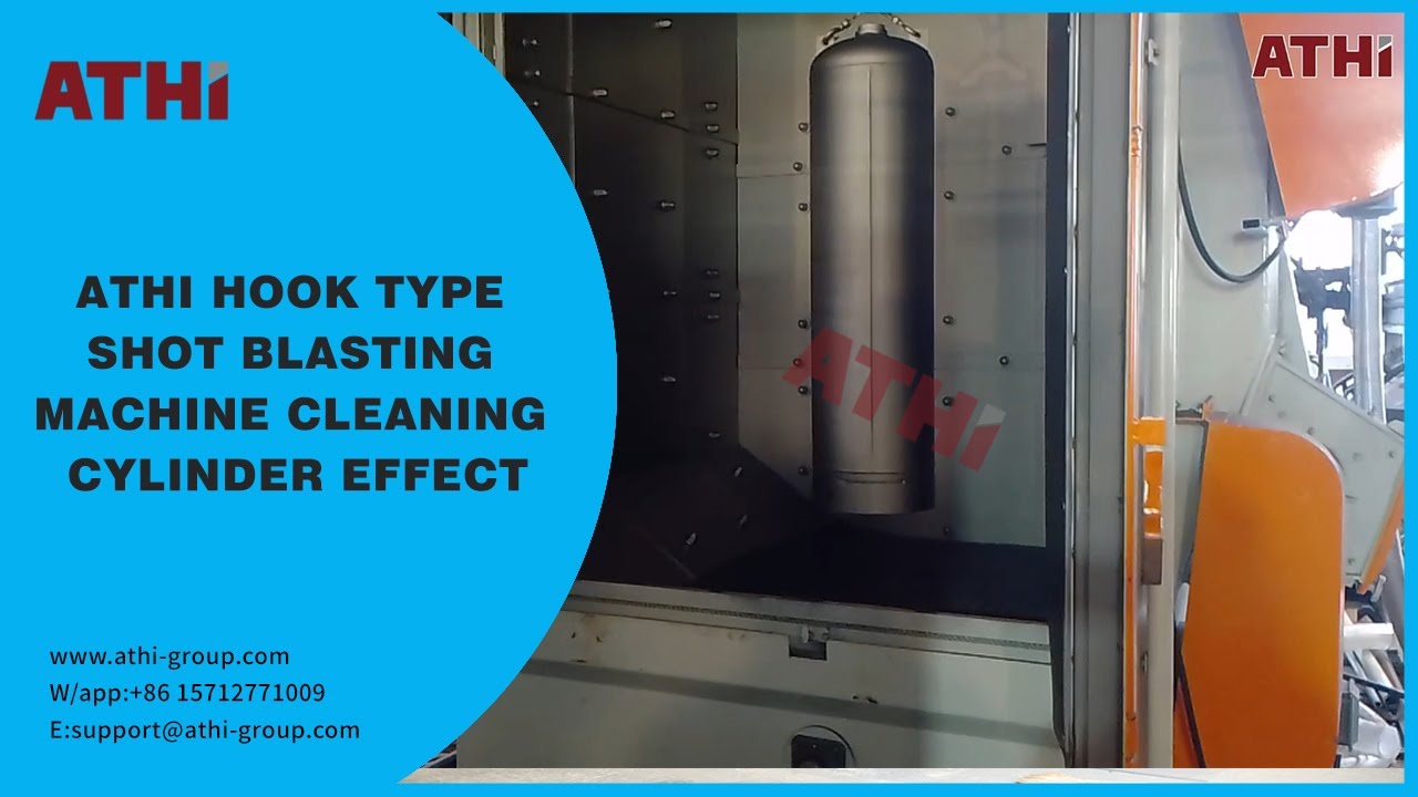 Cylinder Surface Cleaning Hook Type Shot Blasting Machine