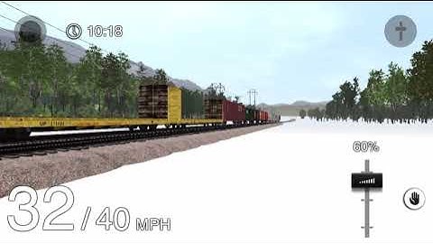 Trainz Simulator 3 Two CSX GP40-2 YN3 Lead a local train in Shortline