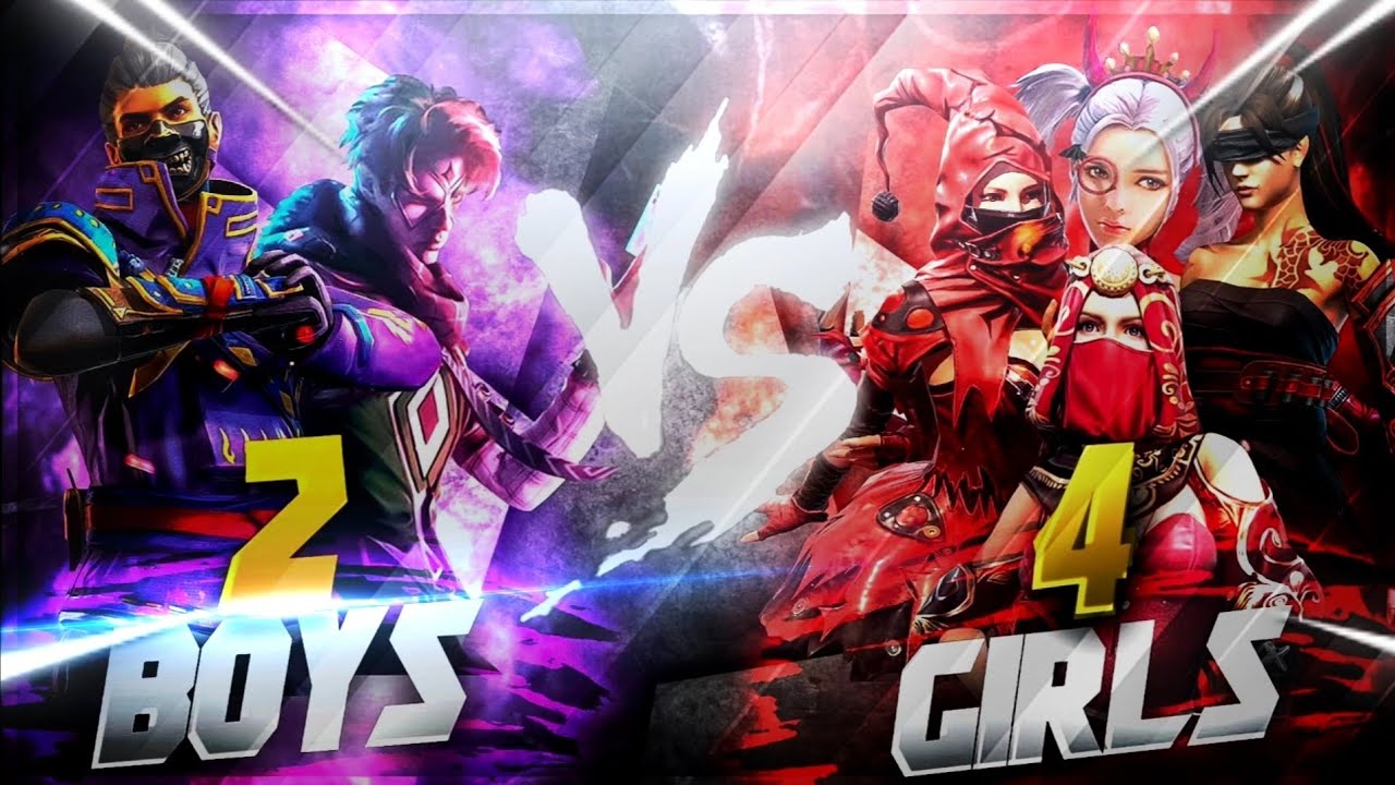 2 Boys Vs 4 Girls!!! 👽🔥