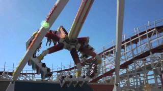 The Fire Ball on the Santa Cruz Boardwalk