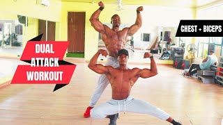 Dual Attack Workout The Ultimate Chest And Bicep Builder