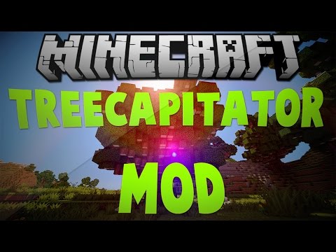 Minecraft 1.8 TreeCapitator Mod (How To Install + Mod Review w/ Download)
