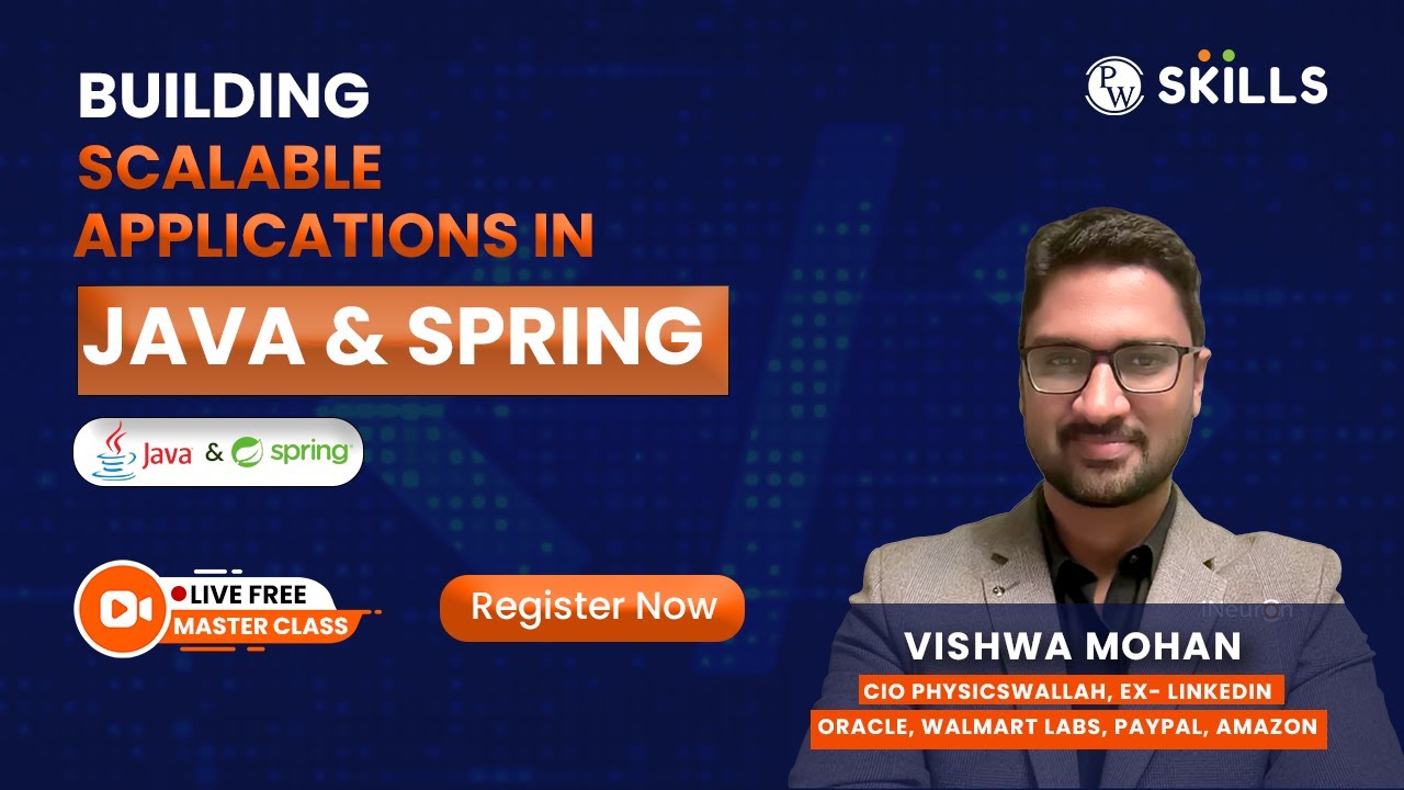 Masterclass:Building Scalable Applications in Java & Spring by Vishwa ...