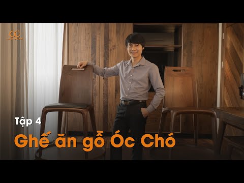 Video [Kiến Thức Nội Thất] Ghế Ăn Gỗ Óc Chó - youtube