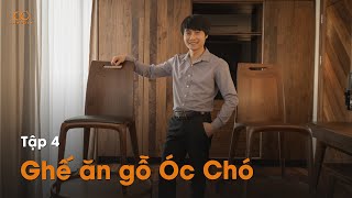 [Kiến Thức Nội Thất] Ghế Ăn Gỗ Óc Chó