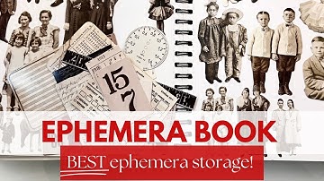 🤩 GAME CHANGER!! Ephemera Book - Long Awaited FULL TUTORIAL!