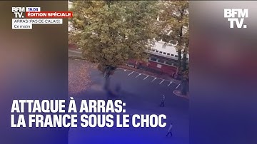 Attaque à Arras: la France sous le choc