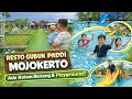 RESTO GUBUK PADDI MOJOKERTO . WISATA KIDS FRIENDLY ADA KOLAM RENANG DAN PLAYGROUND 🤩 #gubukpaddi 