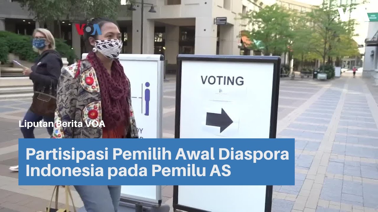 Partisipasi Pemilih Awal Diaspora Indonesia pada Pemilu AS
