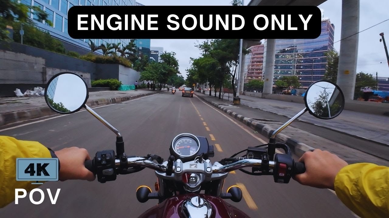 MORNING Cloudy RIDE | Honda H'ness CB350 | Bangalore