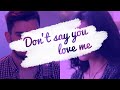 don't say you love me - fifth harmony - кавер ао