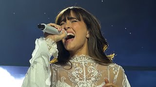 Si no vas a volver y pancartas - Cuarto Azul World Tour Aitana Madrid 15/09/2026