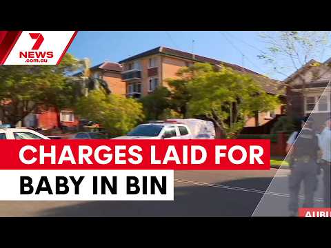 Auburn woman charged after baby found in bin | 7NEWS