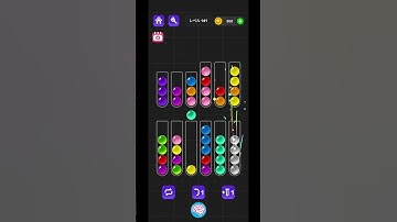 Lv 141 Ball Sort: Color Puzzle Master / 球排序大師：顏色分類解謎益智遊戲 / ボール ソート マスター: カラー パズル (Guru Game)