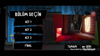 Hello Neighbor Actlere Bedava Geçme Apk İndi̇rmeye Gerek Yok