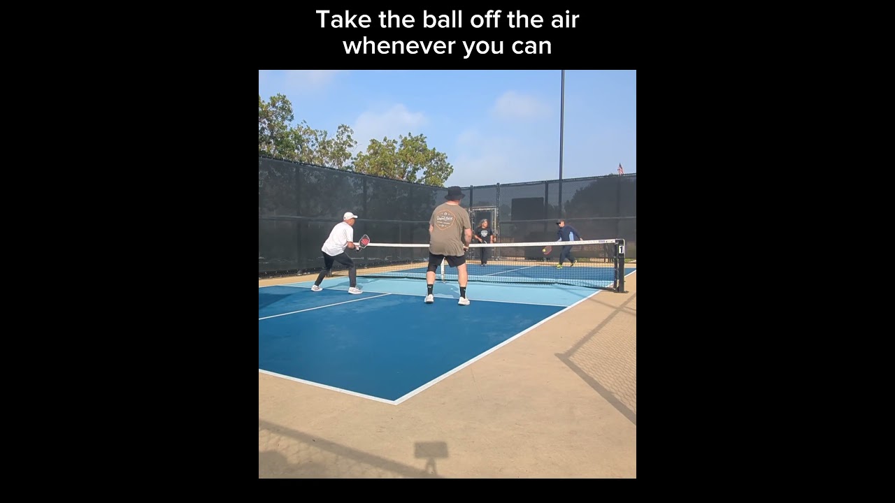 Take the ball off the air whenever you can. 