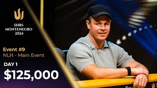 Triton Poker Series Montenegro 2024  Event #9 125K NLH MAIN EVENT  Day 1