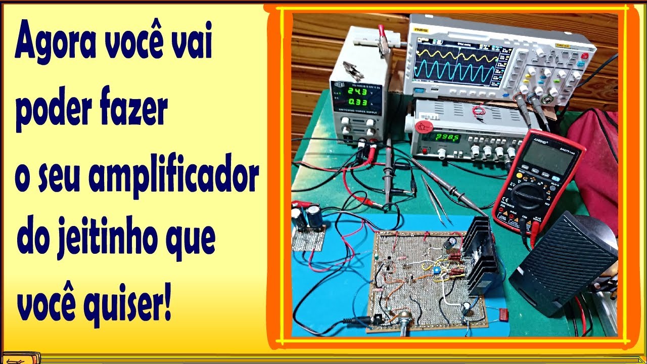 Análise amplificador de potência com entrada com par diferencial básico!