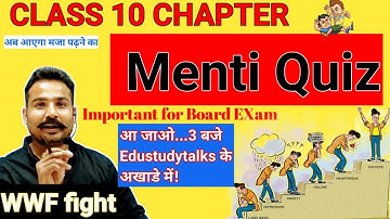 live menti quiz | science sst maths english class 10 | practice mcq class 10 cbse  | ankit sir
