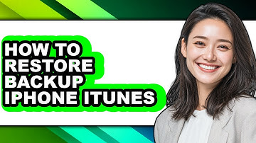 How to Restore Backup Iphone Itunes - Easy Guide
