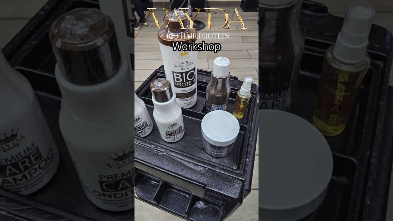Vayda Bio Hair Protein Workshop! #vaydabio #vaydahairprotein #proteinhairtreatment #hairprotein