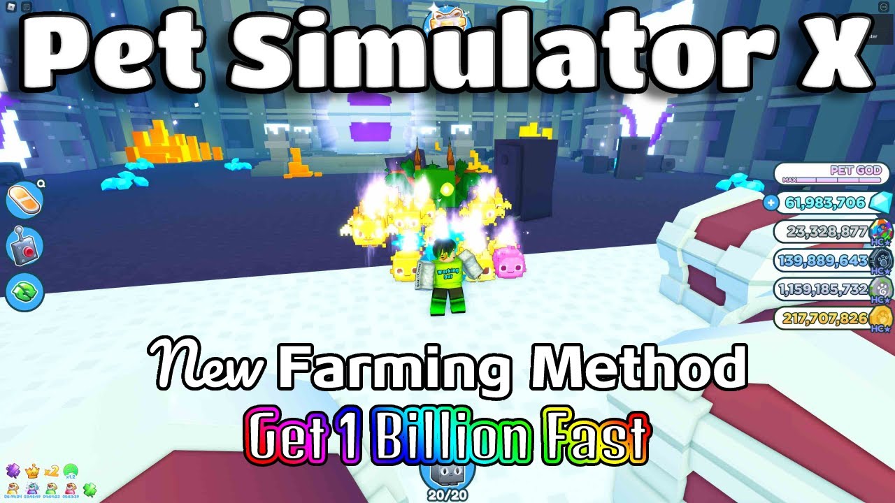 We saved 1 Billion Rainbow Coins // Pet Simulator X