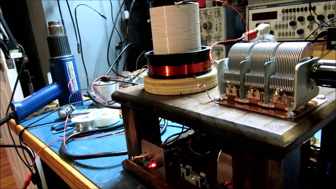6146 Vacuum Tube Tesla Coil YouTube