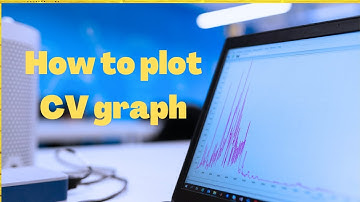How to plot CV graph on origin | How to plot cyclic voltametery graph | CV plot | Cyclic voltametery