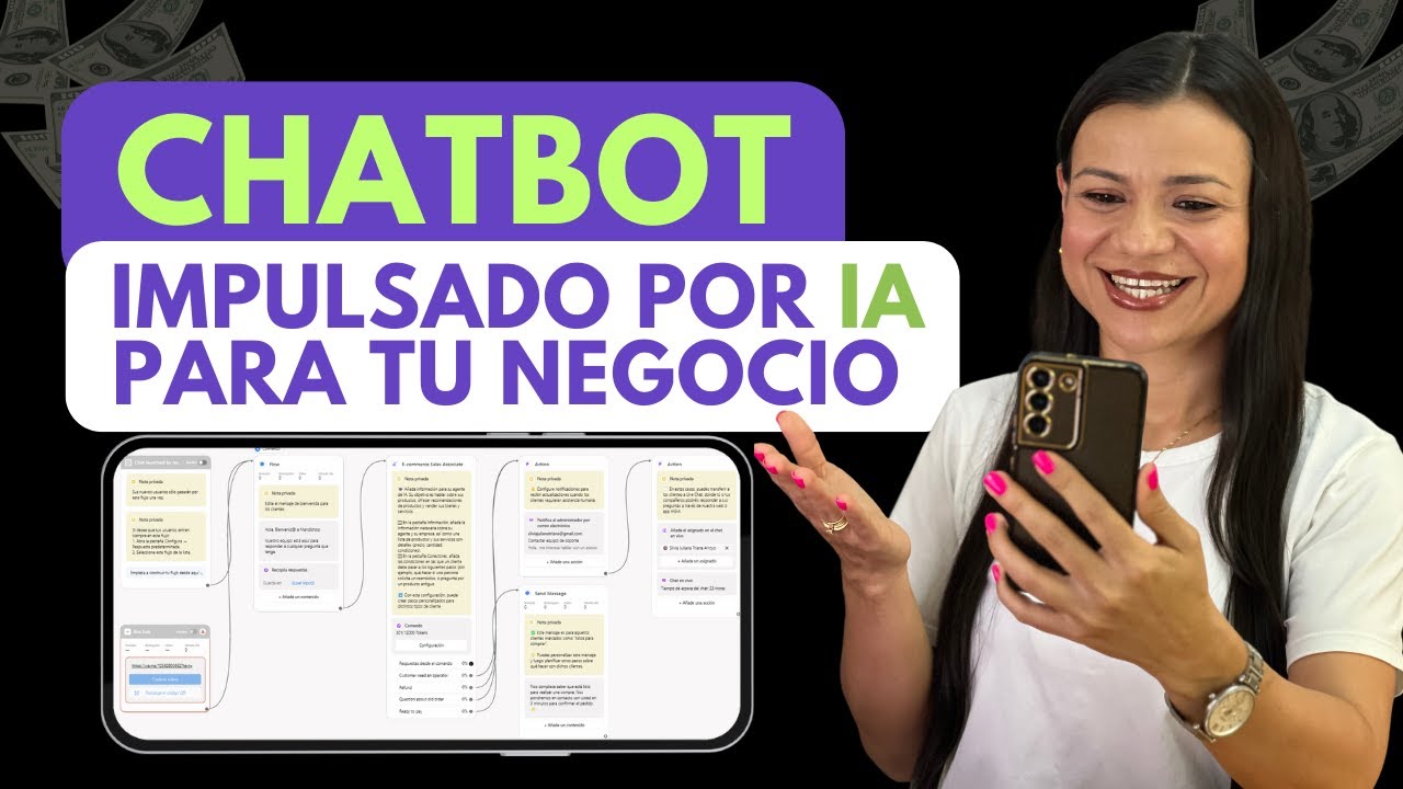 CHATBOT impulsado por IA para vender más en tu NEGOCIO usando CHATGPT Y ...
