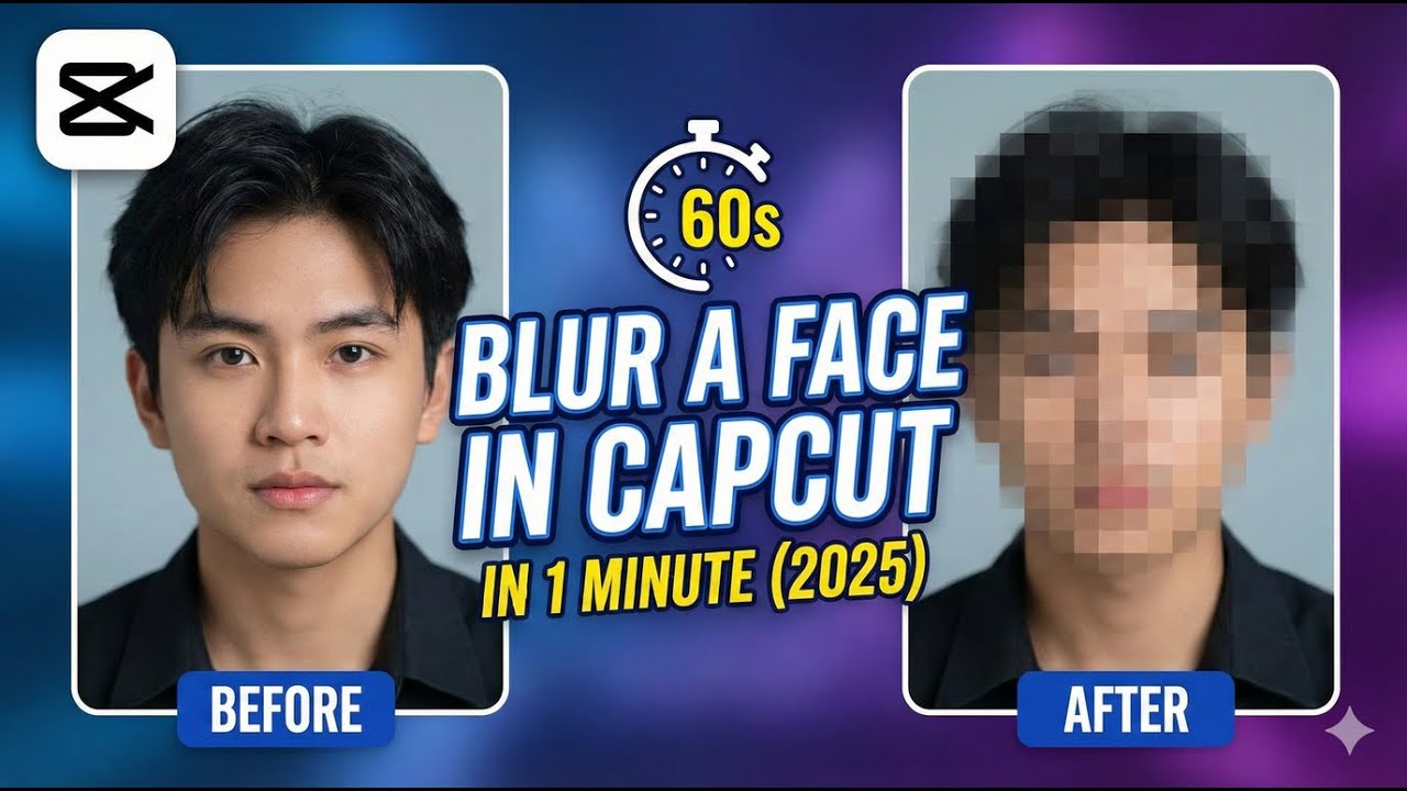 How to Blur a Face in CapCut in 1 Minute (2025 Tutorial)