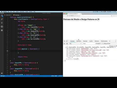 Que es el Factory en JavaScript (2 de 2)