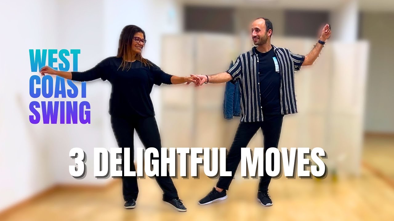 3 Delightful West Coast Swing Moves to Challenge Intermediate Dancers!